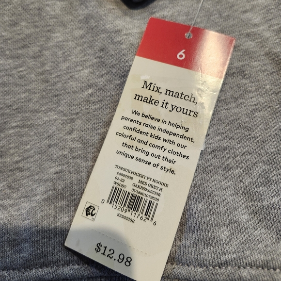 Bundle- Boys Long Sleeve Shirt/Hooded Jacket(5/6) NWT - Picture 3 of 13